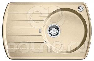  Blanco RONDOVAL 45S  SILGRANIT