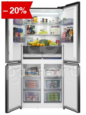 ������������ � ������������ Meferi MFR83BLACK IX TOTAL NO FROST CROSS DOOR COMFORT